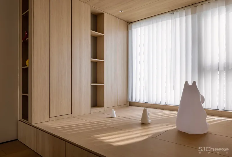 王璠:188㎡简约大平层,温暖的动漫之家!