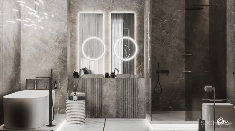 107m²高级灰的轻奢质感