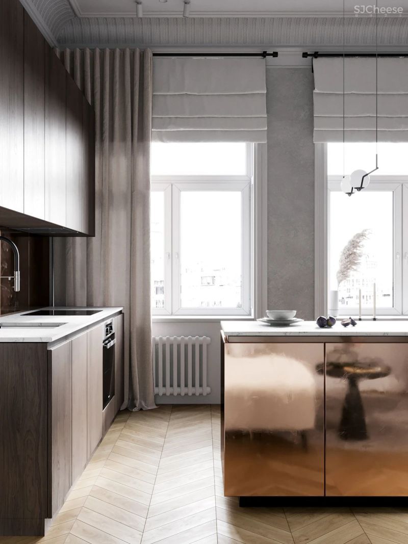 70㎡极致美感，低调奢华 MAKE Interiors