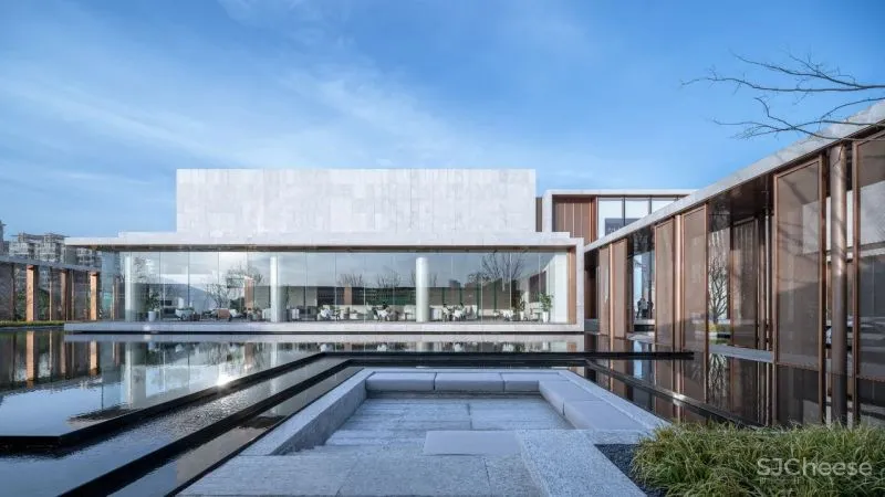 EH DESIGN 空间 金地商置·大成雅镜售楼处:艺术“盒子”