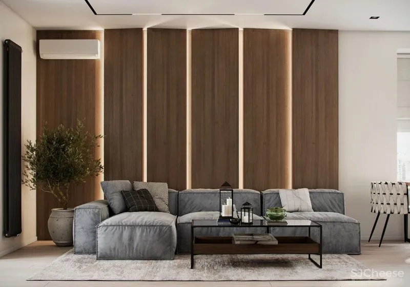 极简白 原木,耐看才是家的样子!