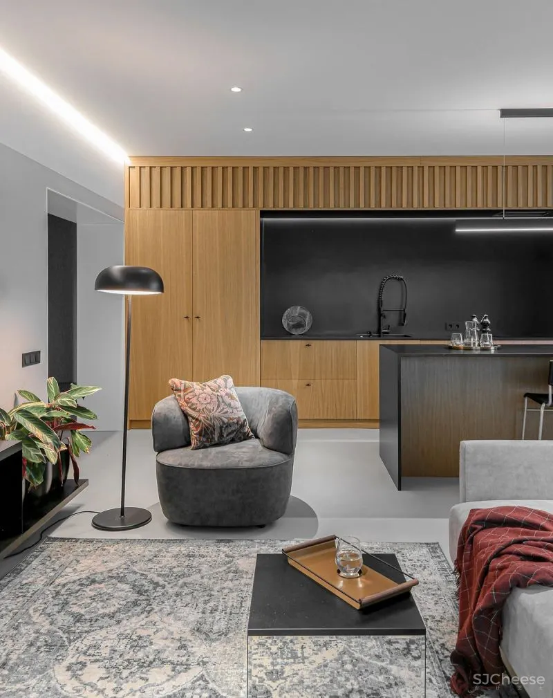 147㎡ 四室一厅,利用墙面做收纳,设计朴素却实用!