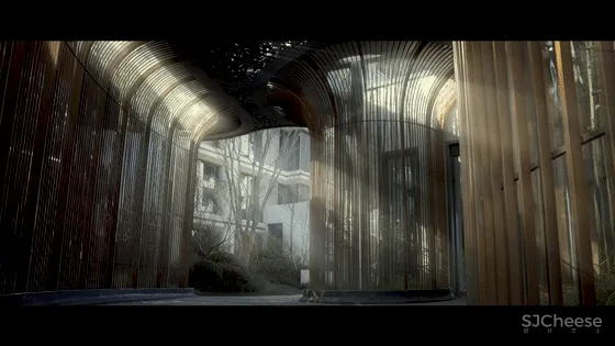 不一样的建业君邻大院 竹苑 时空转换器