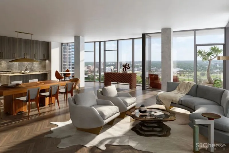 设计女神Kelly Wearstler的豪华公寓设计!设计师:买不起也一定要去住一晚