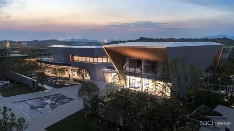 几何美学构建别样销售中心 FW.GID&SCULTURA