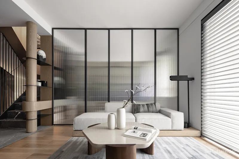 唐忠汉:207㎡简约设计,质朴、高级美!