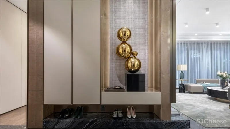 德方圆 | 160平样板间 水之绿 泉之韵