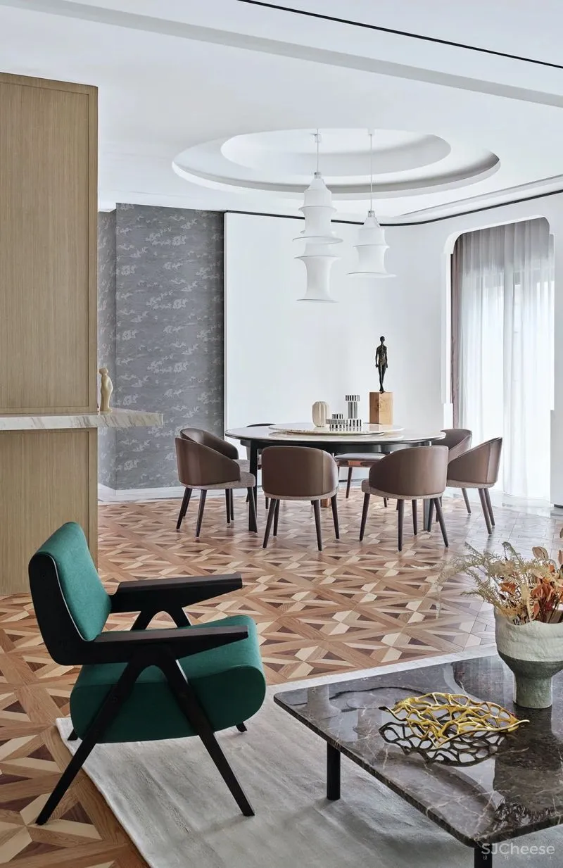 上海 600m² 顶级豪宅设计，低调安静的自然氧吧