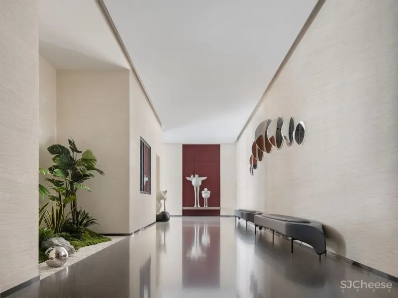 摄取“自然”与“现代”为设计导向和内核,打造一个雅致、高品质的生活美学空间。