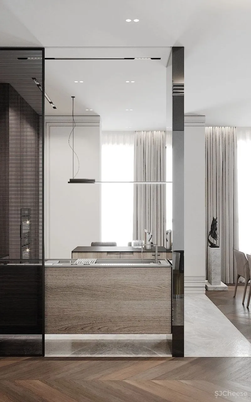 107m²高级灰的轻奢质感