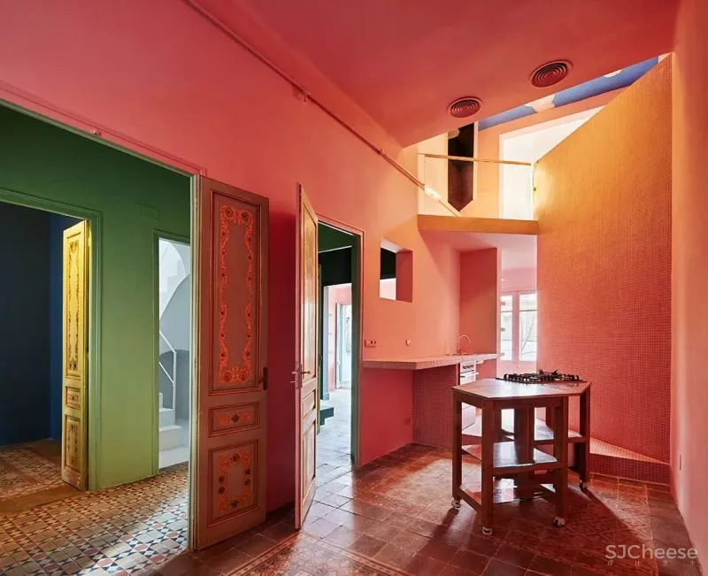 巴塞罗那之家,色彩至上,颠覆视觉