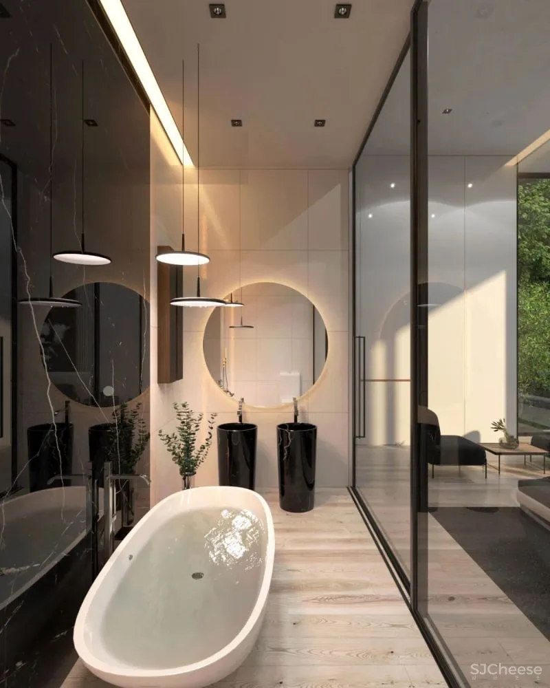 600㎡极简别墅,漂亮!