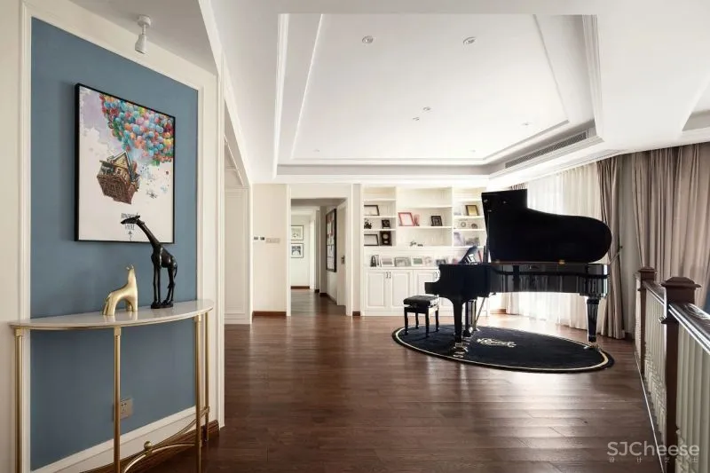 简约美式，浪漫不失温馨的优雅美居 漾设计