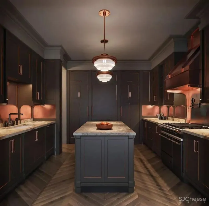 见过复古风的豪宅吗?不得不说,这设计太高级了!