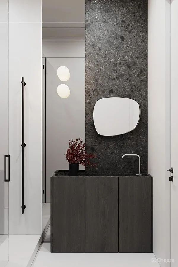 黑白缄默简约沉稳家居内饰