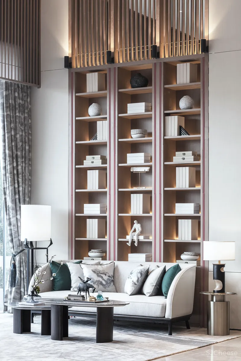 东方诗意与自然美学的交叠融合 奥园东麓晴川销售 中心香港方黄设计