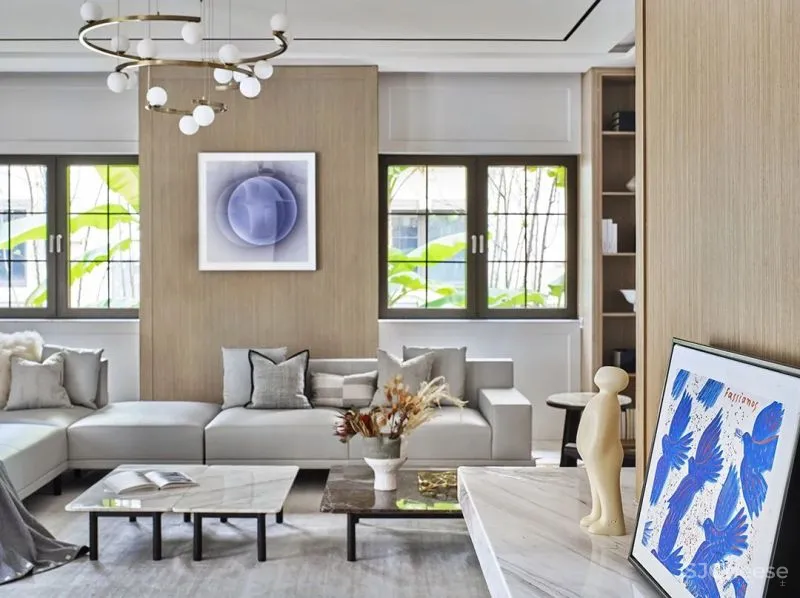 上海 600m² 顶级豪宅设计，低调安静的自然氧吧