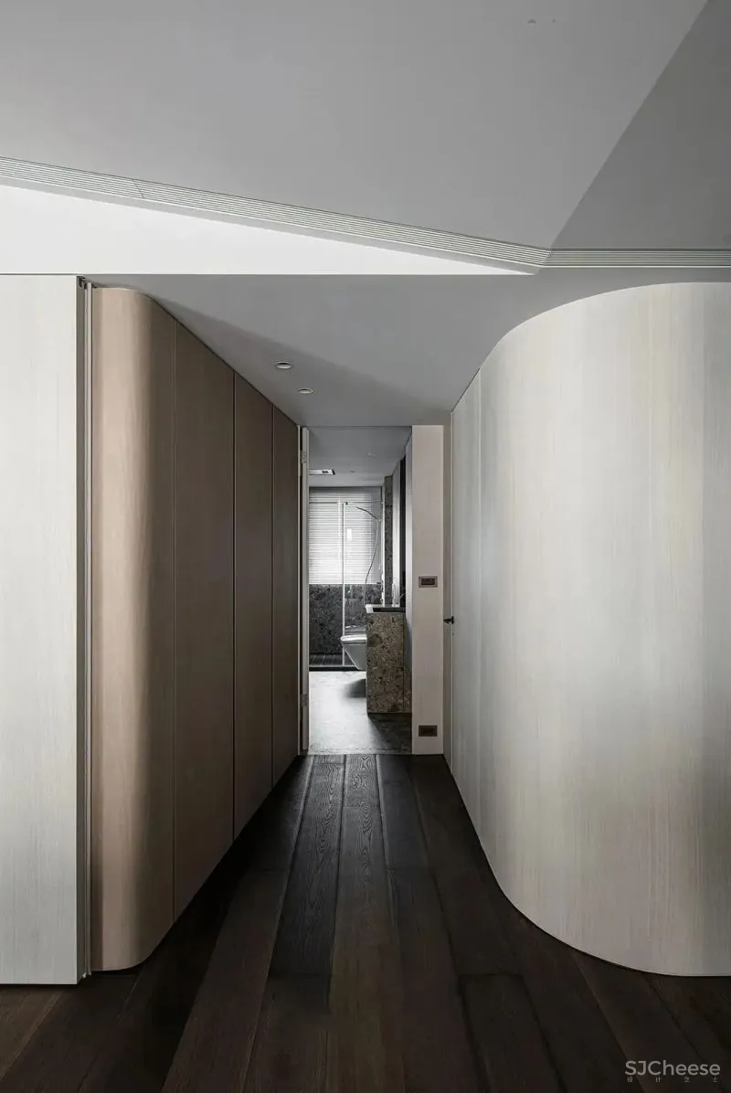 弧形 曲面，不一般的新时代住宅 源原设计