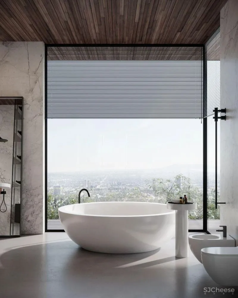 20款,最有设计感的卫生间!