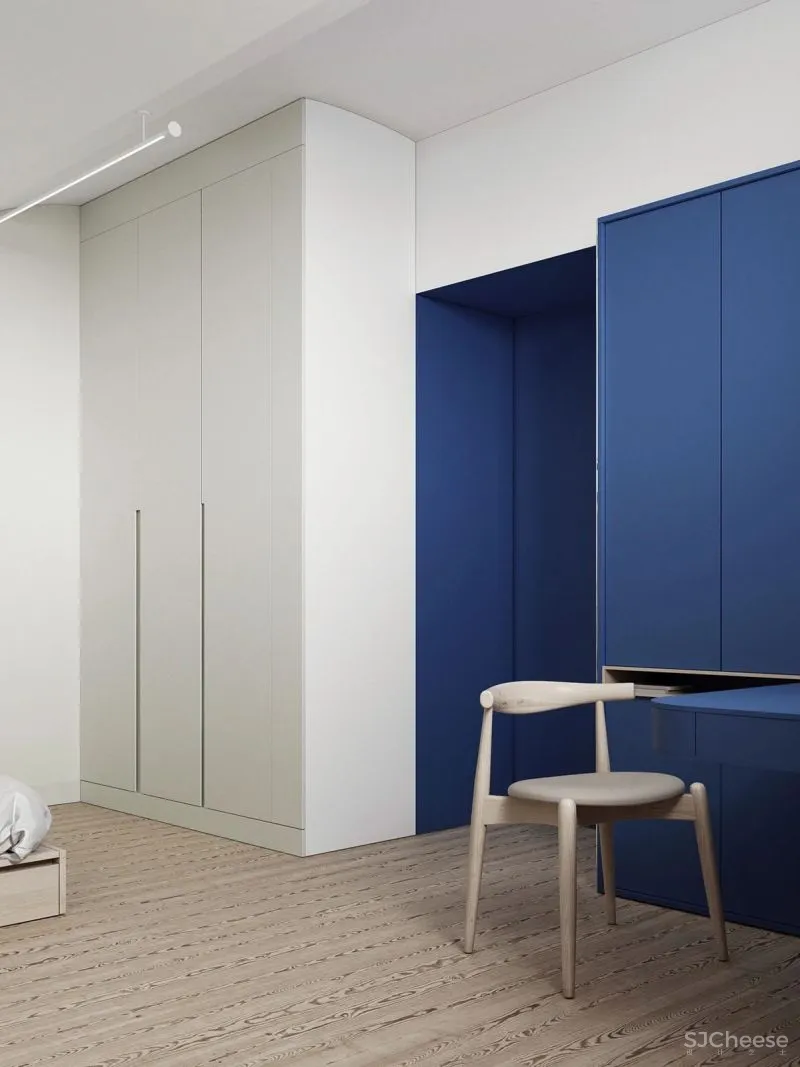 莫兰迪红,橄榄绿......简约空间的色彩之美