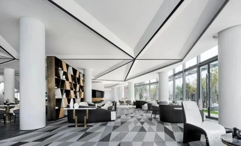 几何美学构建别样销售中心 FW.GID&SCULTURA