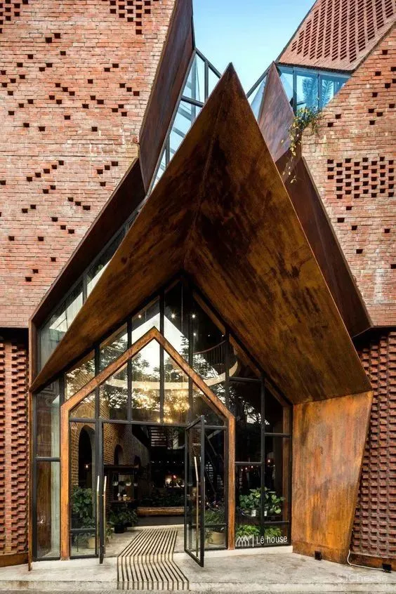 精选 你以为建筑入口设计就是画个门吗？瞧瞧别人家的设计…