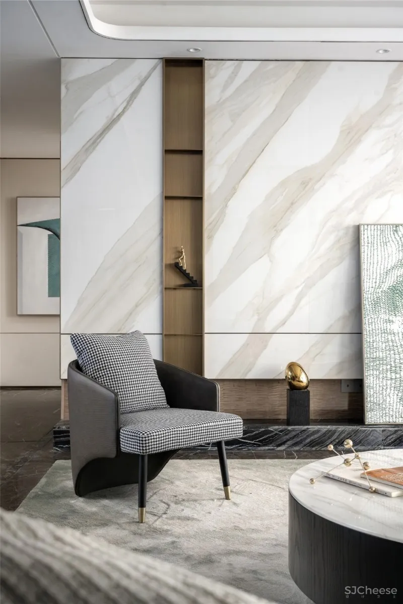 德方圆 | 160平样板间 水之绿 泉之韵