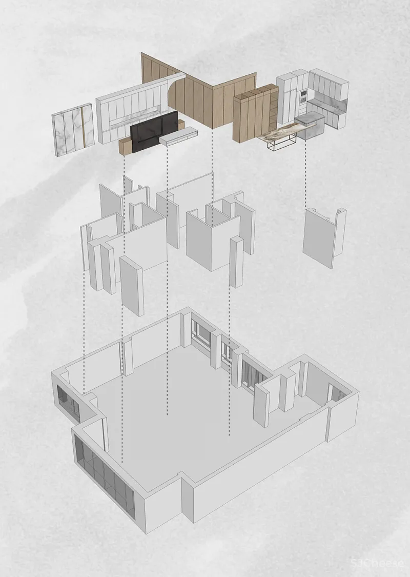 Y home 极简大平层 HRAMN汉马建筑