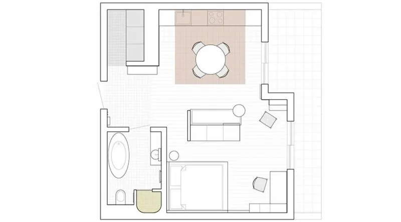 莫兰迪红,橄榄绿......简约空间的色彩之美