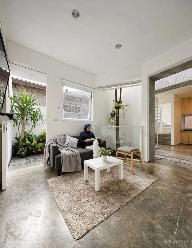 印度尼西亚，雅加达，“双胞胎”住宅 DELUTION