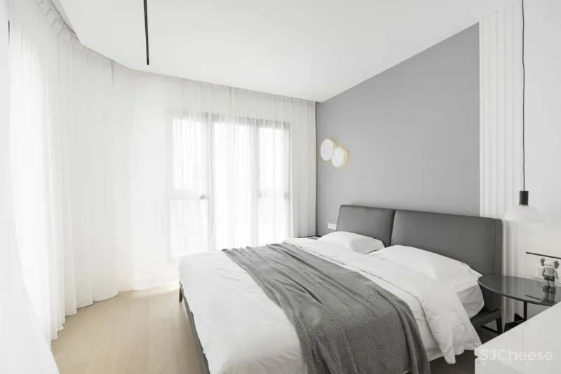 130㎡纯白居所，温度正好的理性极简