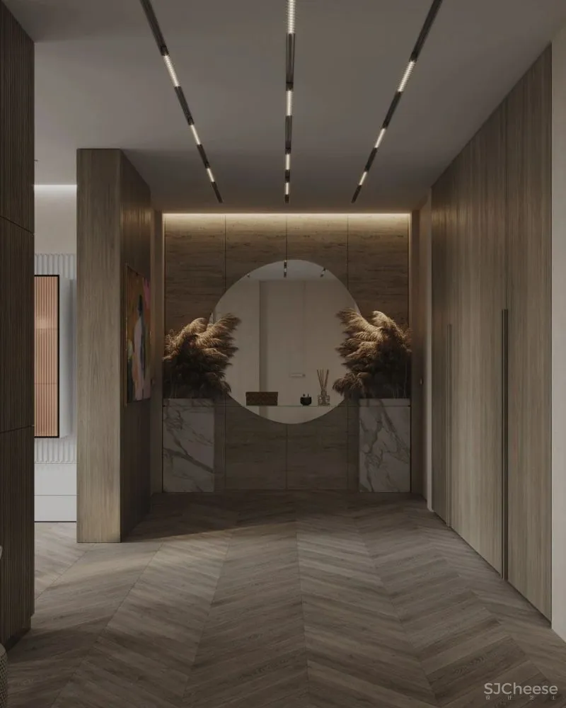 粉色 亚麻色,藏在公寓里的温润细腻!