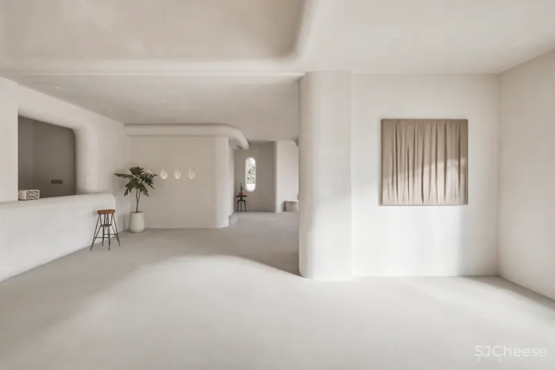 也间设计 × 摄影空间:空间中的白月光