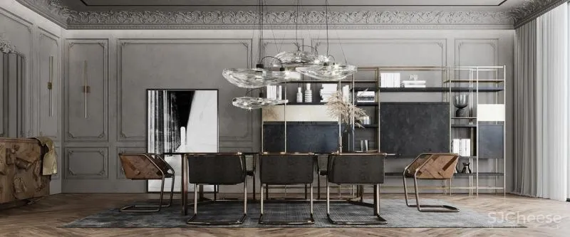 法式现代豪宅，无可挑剔的工艺！