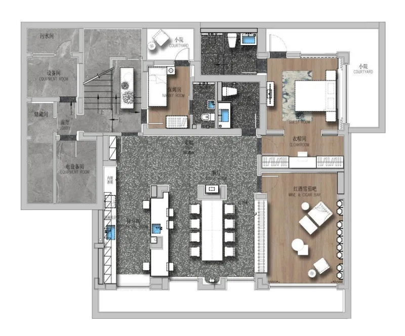 山禾设计新作 泰康之家海棠湾101样板间 样板间