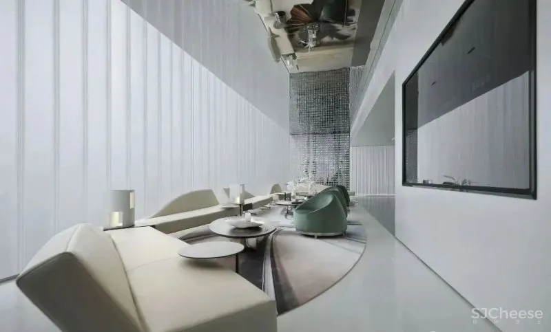 台湾刘荣禄软装-MDO硬装 杭州「苏荷汇」售楼处设计