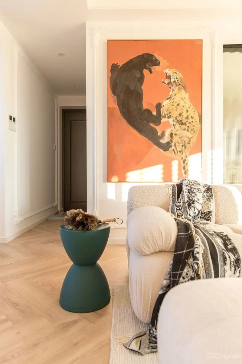 于光影之下,静享 143m² 的法式浪漫!