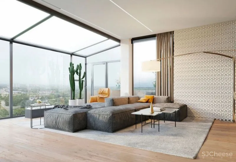 140㎡原木公寓,简约清新!