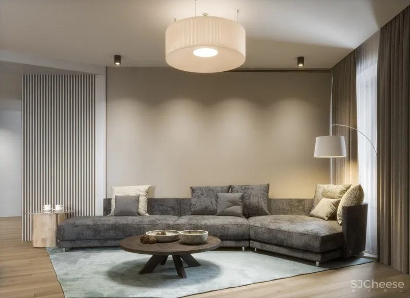 紧凑户型的现代美学