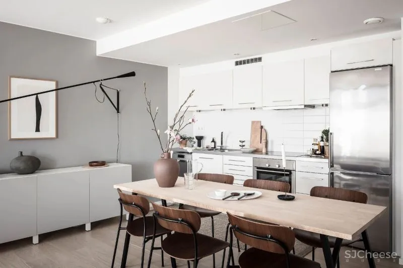 64㎡北欧风格,温馨甜美!