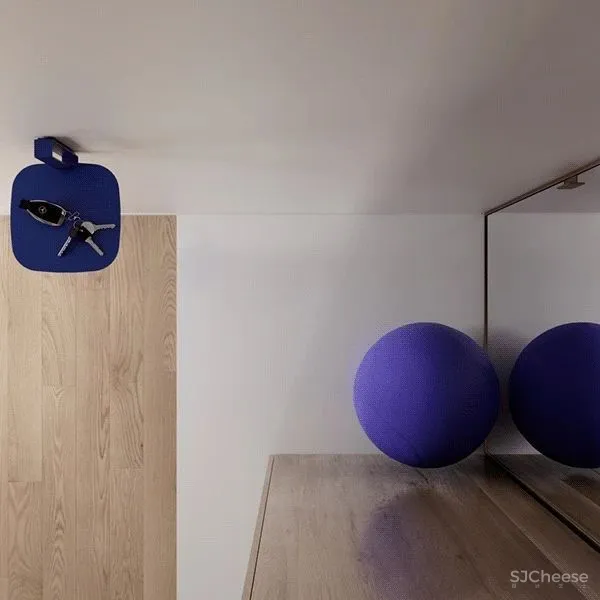 蓝灰色轻工业风，鲜活又沉稳！