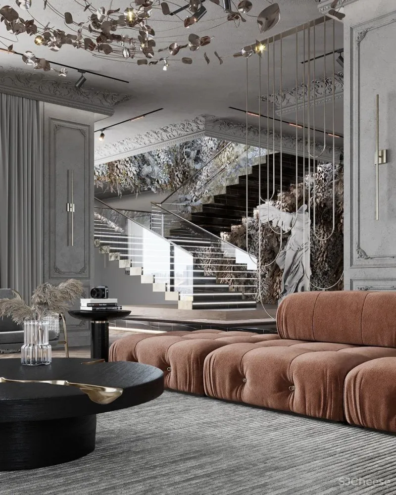 法式现代豪宅，无可挑剔的工艺！