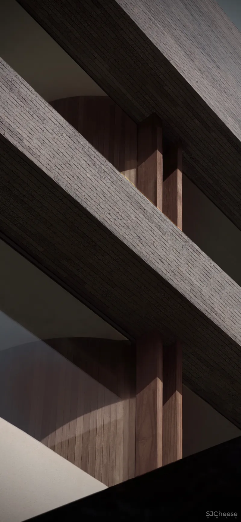 中古榫卯与现代空间的结合