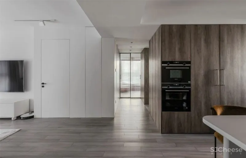 130㎡简约舒适宅，简单与优雅，清新的空间，让生活自然舒坦