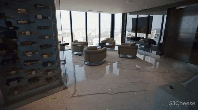 全球唯一保时捷豪宅大楼,跑车直接开进去