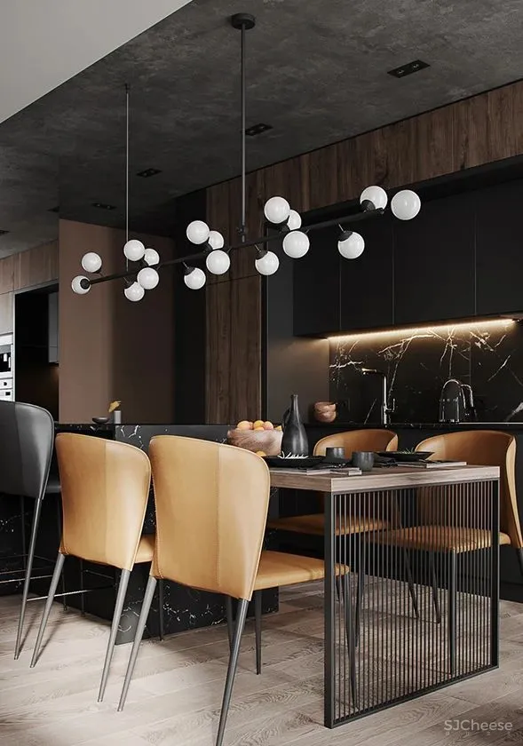 89㎡原木 黑色，你喜欢吗