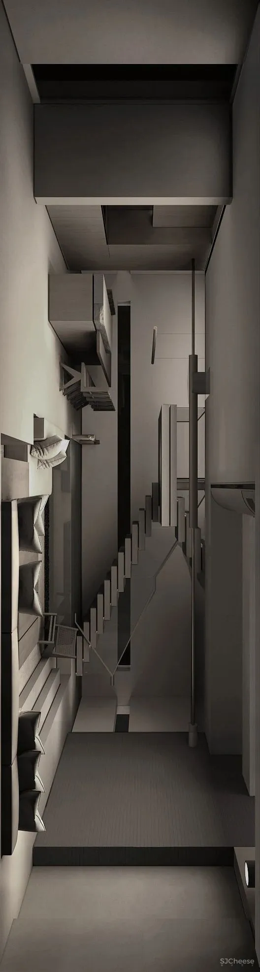 中古榫卯与现代空间的结合