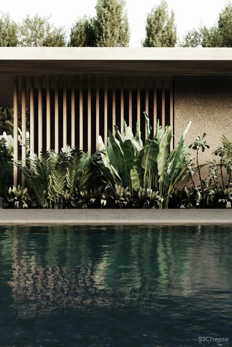 大地色极简别墅，不一样的格调