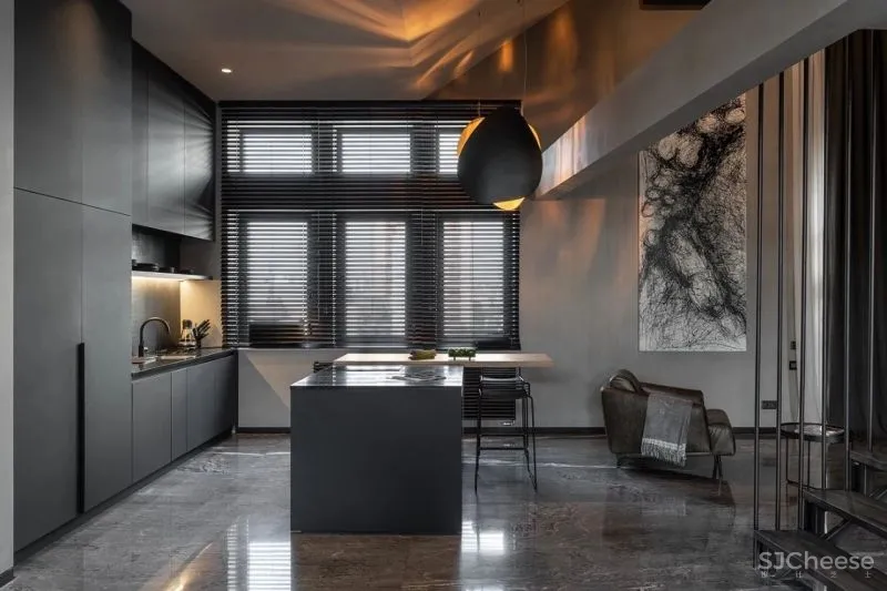 140㎡高级黑，雅痞范！