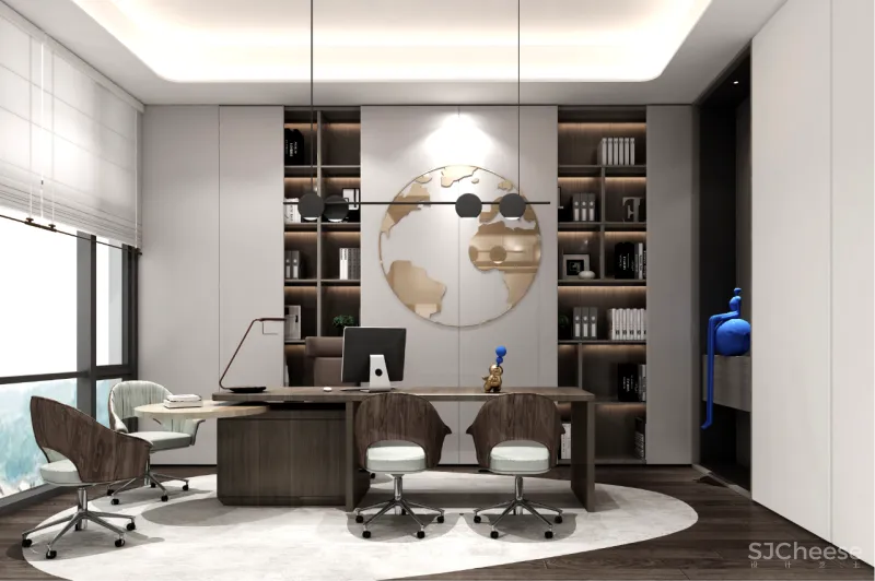 福州 • 6#楼办公样板-会所 JKD间空